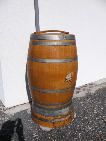 Fassfuß für die ca. 225L/300L Fass-Regentonne wahlweise mit 14cm oder mit 25cm Höhe