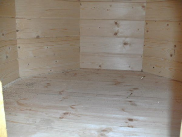 8 Eck Hasenhütte Hasenhaus Tierhaus Hasenkota Hasenstall Meerschweinchenstall