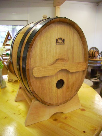 Ovalfassbar, Fassminibar, Eichenfassbar