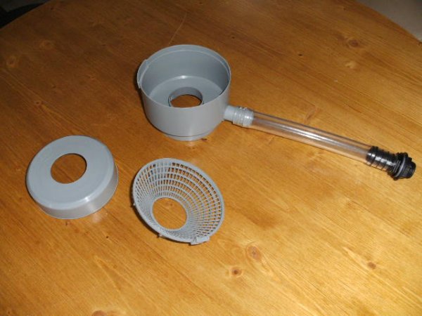 Füllautomat mit Filter Fass-Regentonne für Regenrohr D.70-100mm