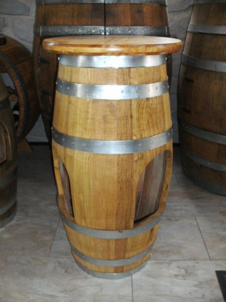 Fass - Barhocker HAVANNA Stehtischhocker Fasshocker