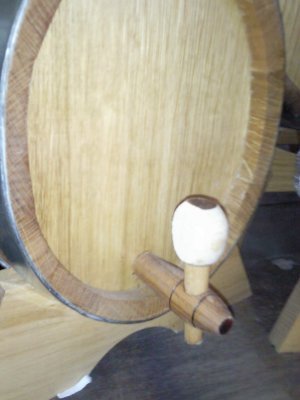 Winzer Holz-Auslaufhahn für jedes Holzfass