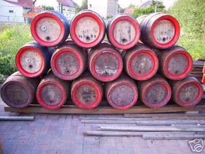 100 Liter rundes Bierfass gebrauchtes Eichenfass