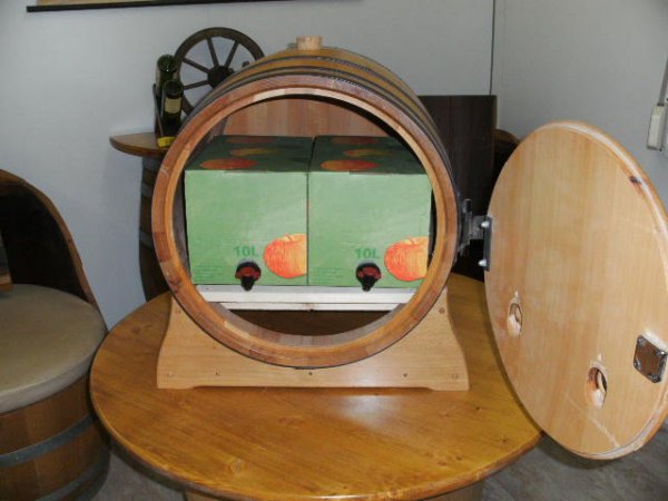 2x10L-Bag in box Fass für 2 x 10-, 5- & 3-Liter Bibs