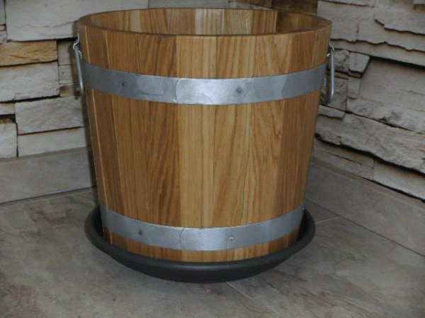 UNTERSETZER-ANTHRAZIT-GRAU für Blumenkübel mit Durchmesser-Unten von 22-58cm