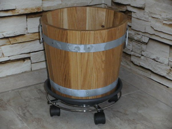 UNTERSETZER-ANTHRAZIT-GRAU für Blumenkübel mit Durchmesser-Unten von 22-58cm