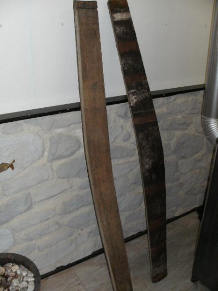 160x10-12cm FASSDAUBE AUS 1000L EICHENHOLZFASS WEINFASS HOLZFASS