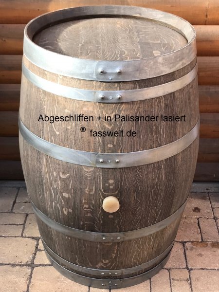 225 Liter gebrauchtes Barriquefass Eichenfass Weinfass Holzfass Wasserfass Dekofass