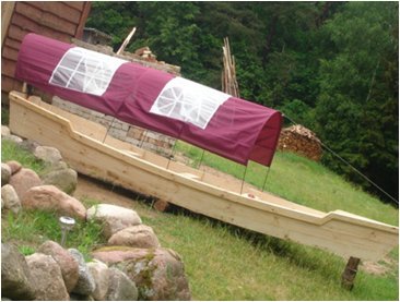 NORDIKA-57S Fischer Holzboot Anglerboot Ruderboot Boot