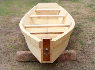 NORDIKA-57 Fischer Holzboot Anglerboot Ruderboot Boot