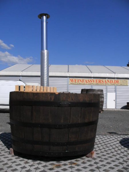 GF175-DELUXE BADEFASS, SAUNATAUCHBECKEN, BADEBOTTICH D.175cm