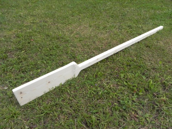 Holzruder für Holzboot Anglerboot Ruderboot Boot Fischerboot nach Ihr Wunschmaß