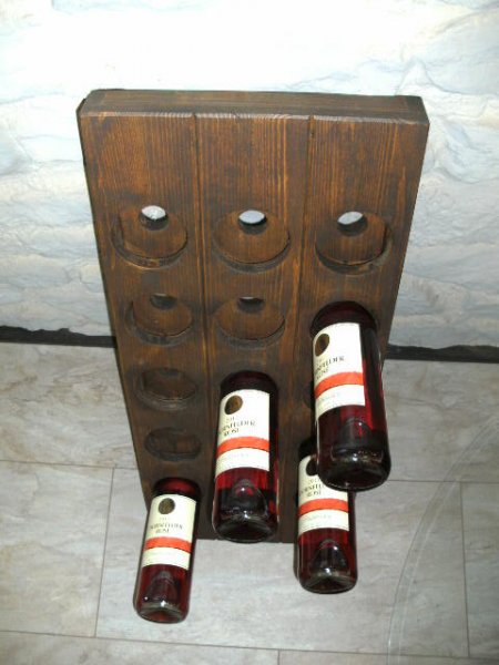 15er Weinpult, Rüttelbrett Rüttelpult Weinregal Flaschenregal