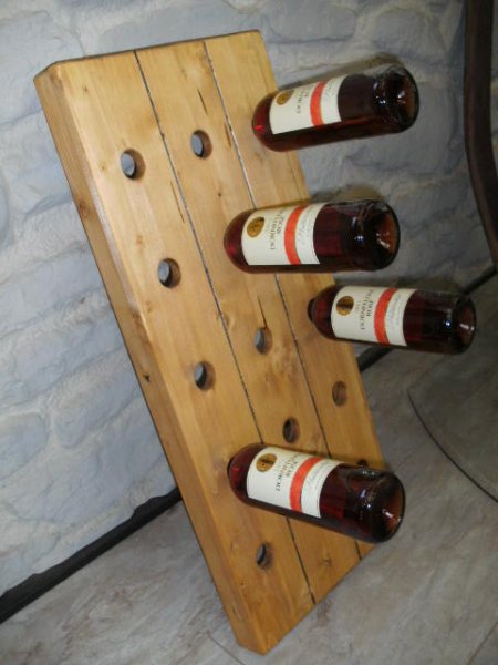 15er Weinbrett Rüttelpult Weinregal Wandregal Pult Flaschenregal