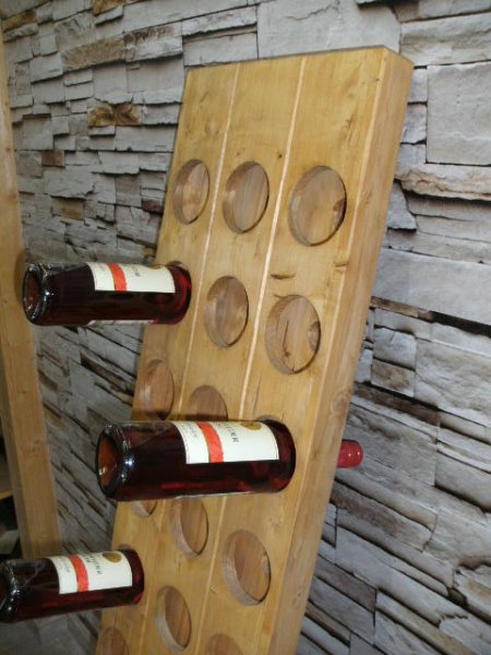 30er Weinpult, Rüttelbrett Rüttelpult Weinregal Flaschenregal