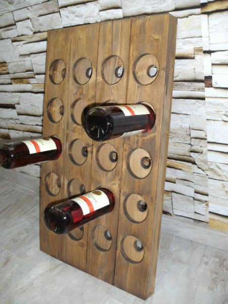 20er Weinpult, Rüttelbrett Rüttelpult Weinregal Flaschenregal