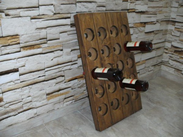 20er Weinpult, Rüttelbrett Rüttelpult Weinregal Flaschenregal