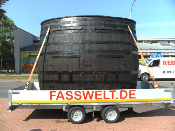 Wochen - Miete für Fass - Verkaufsanhänger Verkaufstheke Weinverkostungstand Verkaufstand