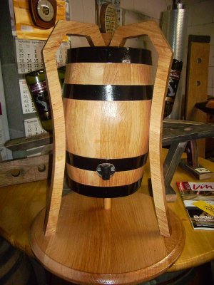 Fass-Zapfbock 3-Liter Bag in Box & 3L Bier-Blech-Zapffässer