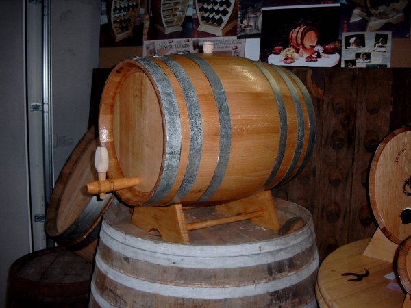 50 Liter Eichenfass innen roh Böttcherware Schnapsfass Weinfass Whiksyfass Weinbrandfass Essigfass Holzfass Eichenholzfass