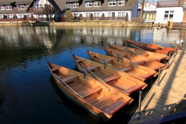 NORDIKA-K42 Fischer Holzboot Anglerboot Ruderboot Boot