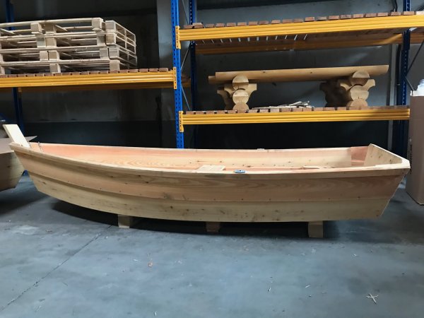 NORDIKA-K35 Fischer Holzboot Anglerboot Ruderboot Boot