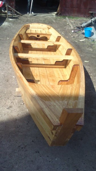 NORDIKA-K35 Fischer Holzboot Anglerboot Ruderboot Boot