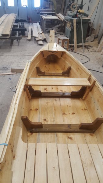 NORDIKA-K35 Fischer Holzboot Anglerboot Ruderboot Boot