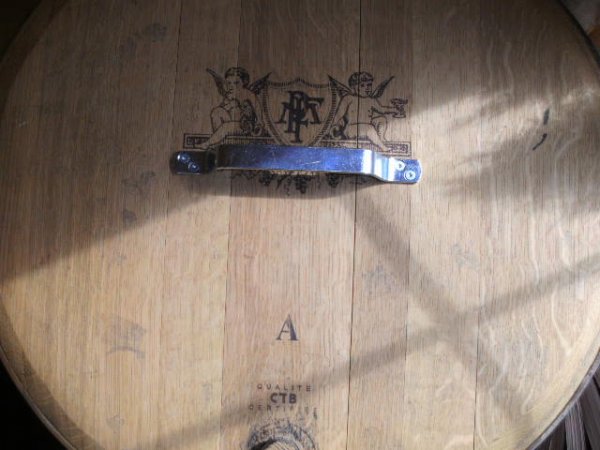 Griff für Fass-Regentonnen-Deckel aus Stahl verzinkt