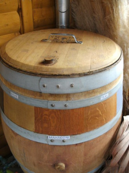 Griff für Fass-Regentonnen-Deckel aus Stahl verzinkt