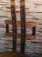 16-er-W Weinstock, originales Wand Weinregal aus Weinfassdaube