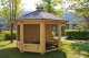 Garten- Pavillon GAZEBO 9,9m² ohne Grill Gartenpavillon Partyhaus