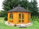 Garten-Pavillon 16,5 m² mit Grill Grillhaus Partyhaus Partyhütte