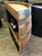 Halbfassbar NAVARRA Weinregal mit Zwischenboden aus gebrauchtem Weinfass Eichenfass