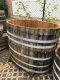 1800 Liter Eichenfasshälfte Durchmesser 196x120cm und Höhe 120cm.
