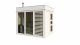 Gartensauna Sauna Cube 3 x 2 m (Breite x Tiefe) aus Fichtenholz Garten cube Kube Gartenhaus Holzhaus Holz Pavillon Pavillon Garten Pavillon