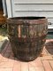 BKW63+BG+H55 ein 100 Liter Blumenkübel aus Whiskyfass D.oben 63 D.unten 55cm, H.55cm