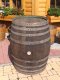 300 Liter dunkleres rundes gebrauchtes Barrique Eichenfass Weinfass Wasserfass Fasstonne Regentonne