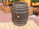 300 Liter dunkleres rundes gebrauchtes Barrique Eichenfass Weinfass Wasserfass Fasstonne Regentonne