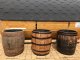 170 Liter Regentonne Blumenkübel Miniteich aus Whiskyfass Eichenfass Fassregentonne Holzfass