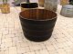 250 Liter Regentonne - Blumenkübel Miniteich aus original burbon Whiskyfass D.92cm, H.66cm