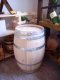 60 Liter neues Kastanienholzfass H.63cm, D-Bauch 45cm-Holzfass