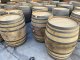 600 Liter rundes gebrauchtes Eichenfass Weinfass Holzfass Wasserfass Regentonne Fass Fassregentonne
