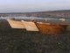 NORDIKA-15 Holzboot Designboot als Garten-Dekoration