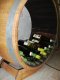 Bacchus-Basic Weinregal für Kaminholz / bis zu 55Fl. aus Eichenholz - Fass