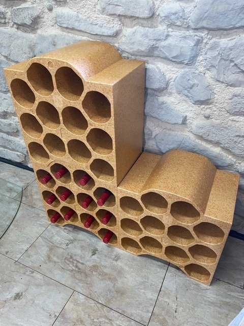Weinregal - System STELLA - 12-er modulares Systembaustein für 12 Flaschen
