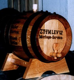 5-Liter-Holzfass Aus Kiefer – Mit Zapfhahn &  Produktbild-Vorschau 4