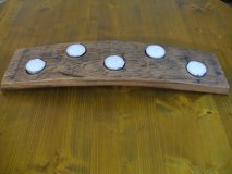 5er-Z Faßdaubenlicht Kerzenständer Kerzenleuchter Teelichthalter