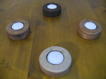 5er-R Faßdaubenlicht Kerzenständer Kerzenleuchter Teelichthalter