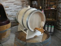 20 Liter Eichenfass innen roh Böttcherware Schnapsfass Weinfass Whiksyfass Weinbrandfass Essigfass Holzfass Eichenholzfass